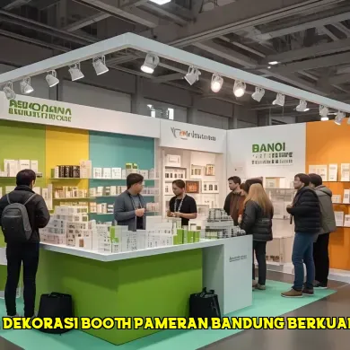 Jasa Dekorasi Booth Pameran Kreatif di Bandung